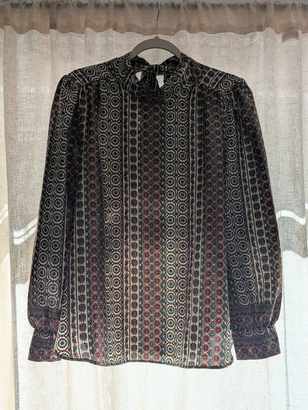Loft Tile Mock Neck Top